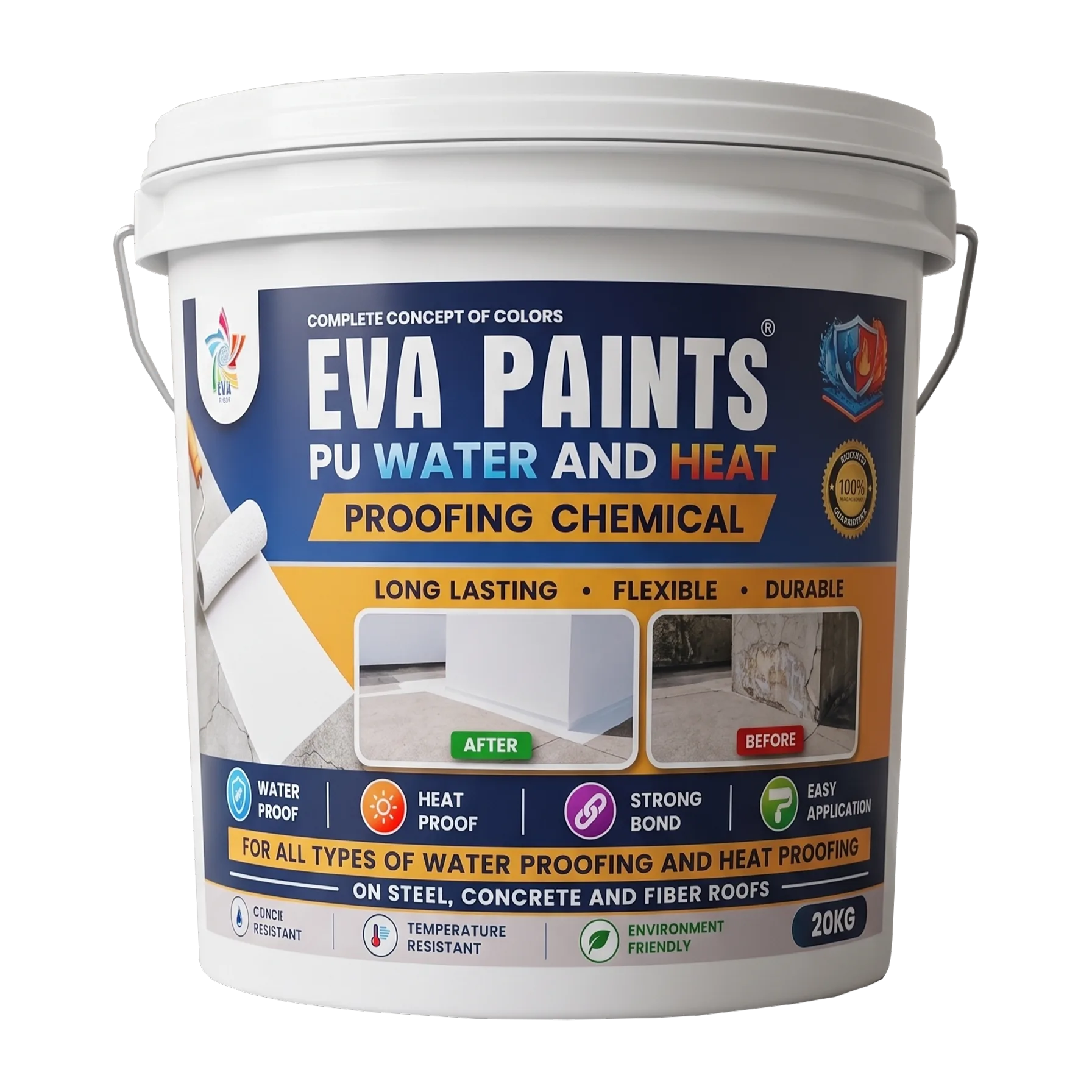 EVA Paints PU Water and Heat Proofing Chemical